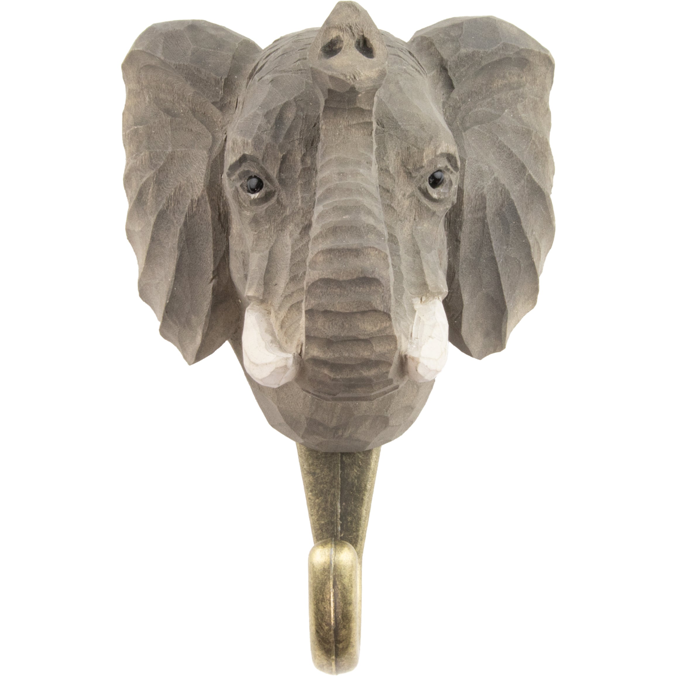 Elefant Knage | Håndskåret Knage fra Wildlife Garden