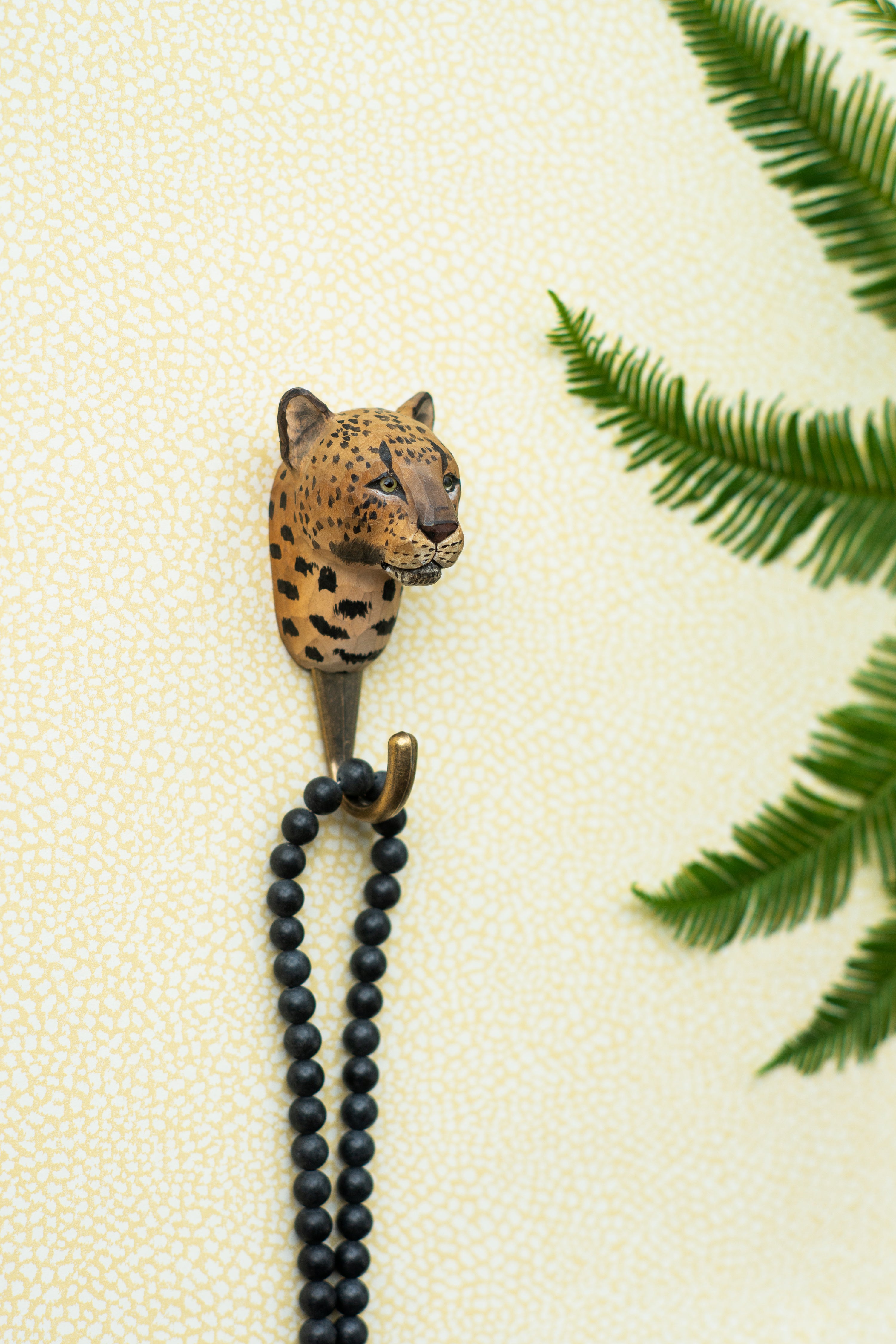 Leopard Knage | Håndskåret Knage fra Wildlife Garden