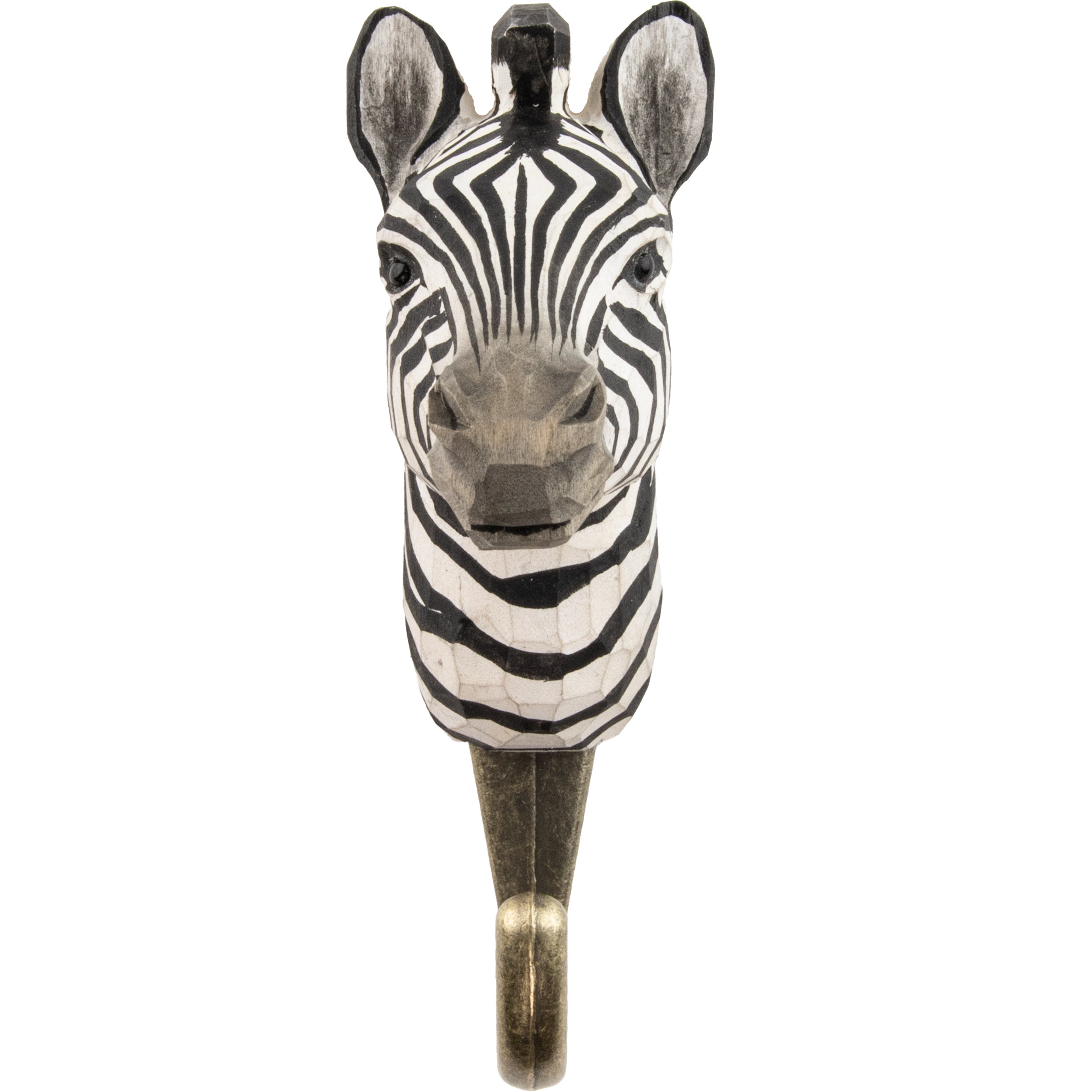 Zebra Knage | Håndskåret Knage fra Wildlife Garden