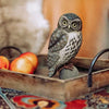 Kirkeugle DecoBird - Håndskåret Træfigur Af Wildlife Garden