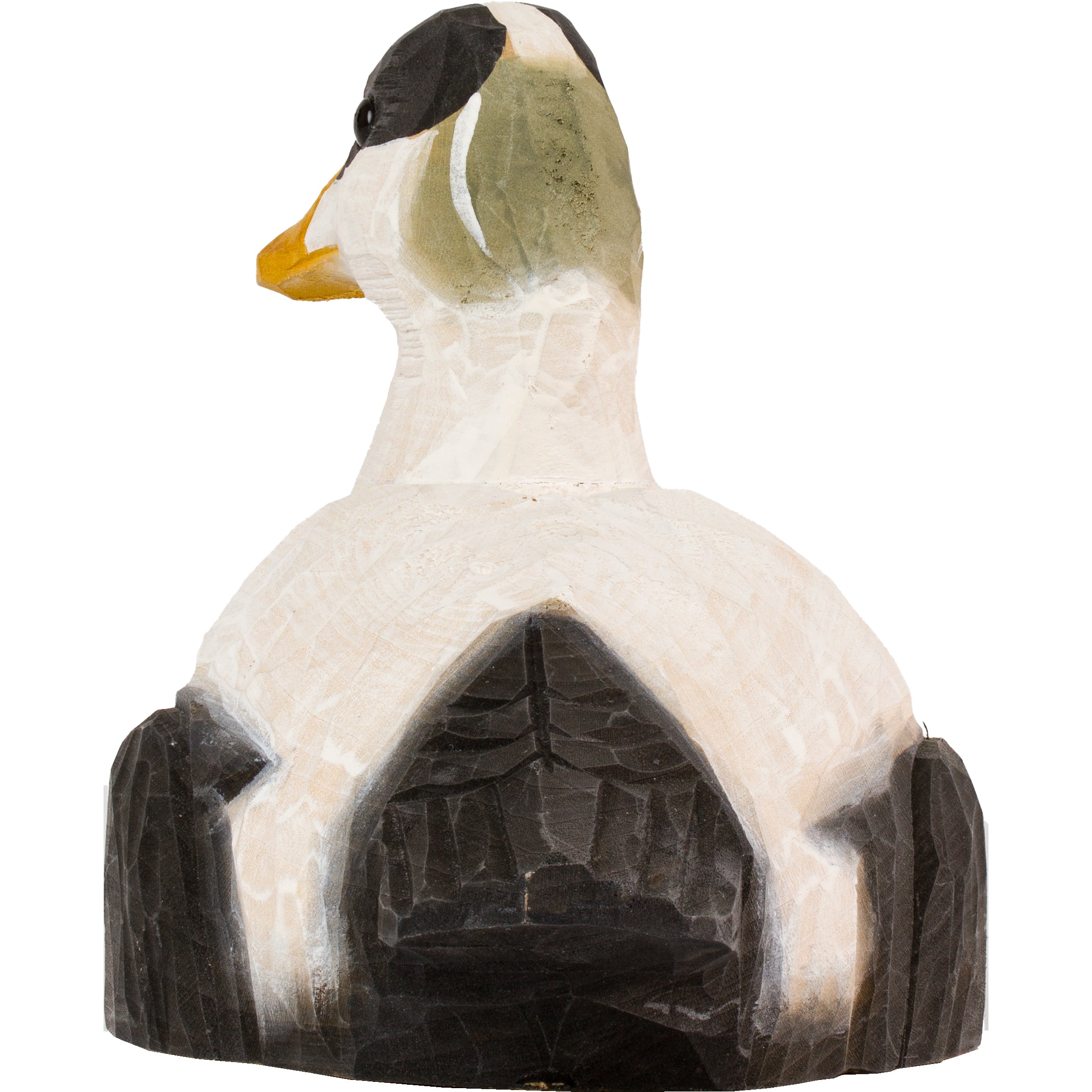 Edderfugl DecoBird - Håndskåret Træfigur Af Wildlife Garden