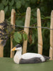Edderfugl DecoBird - Håndskåret Træfigur Af Wildlife Garden