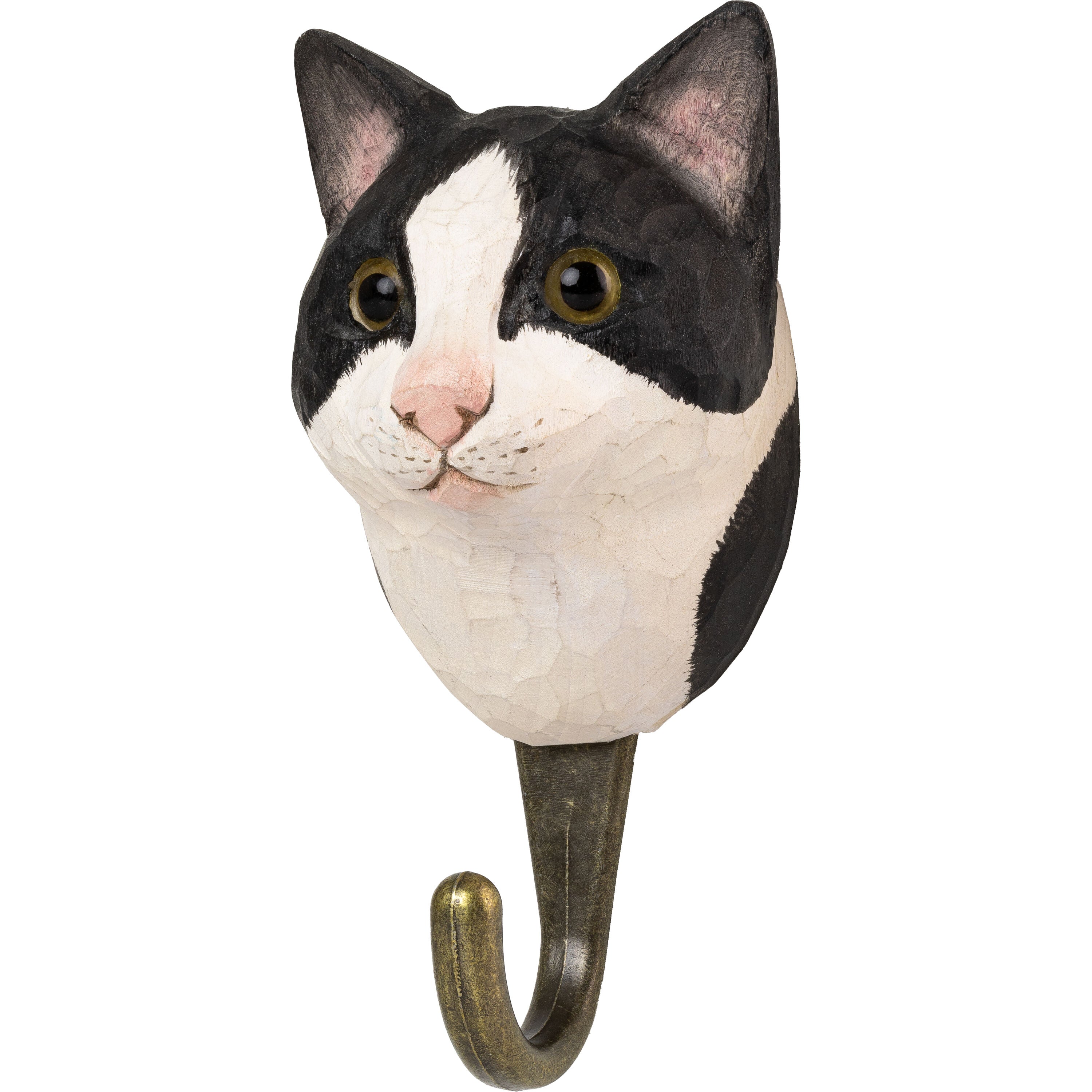 Sort/Hvid Kat knage