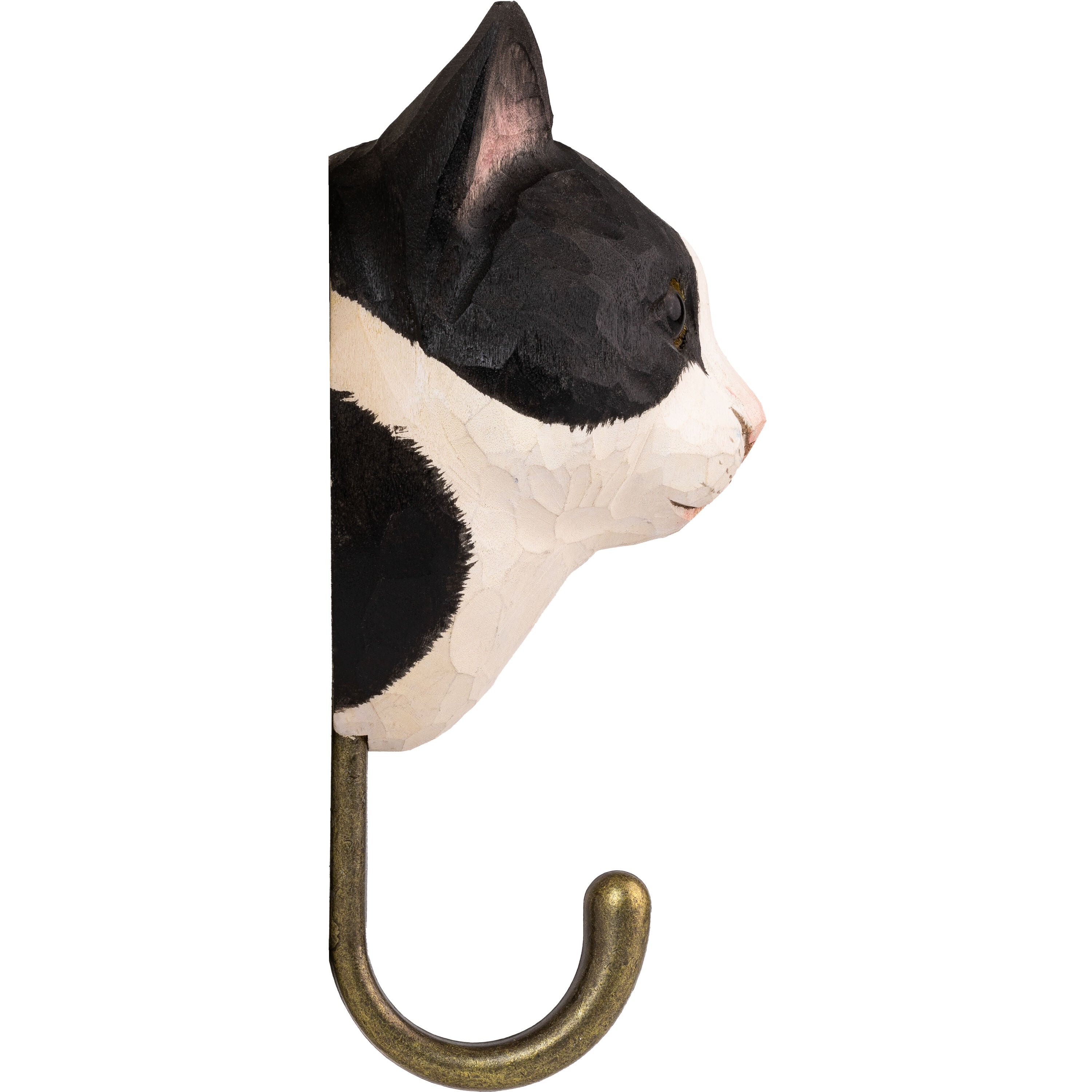 Sort/Hvid Kat knage