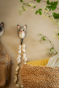 Stribet Kat knage