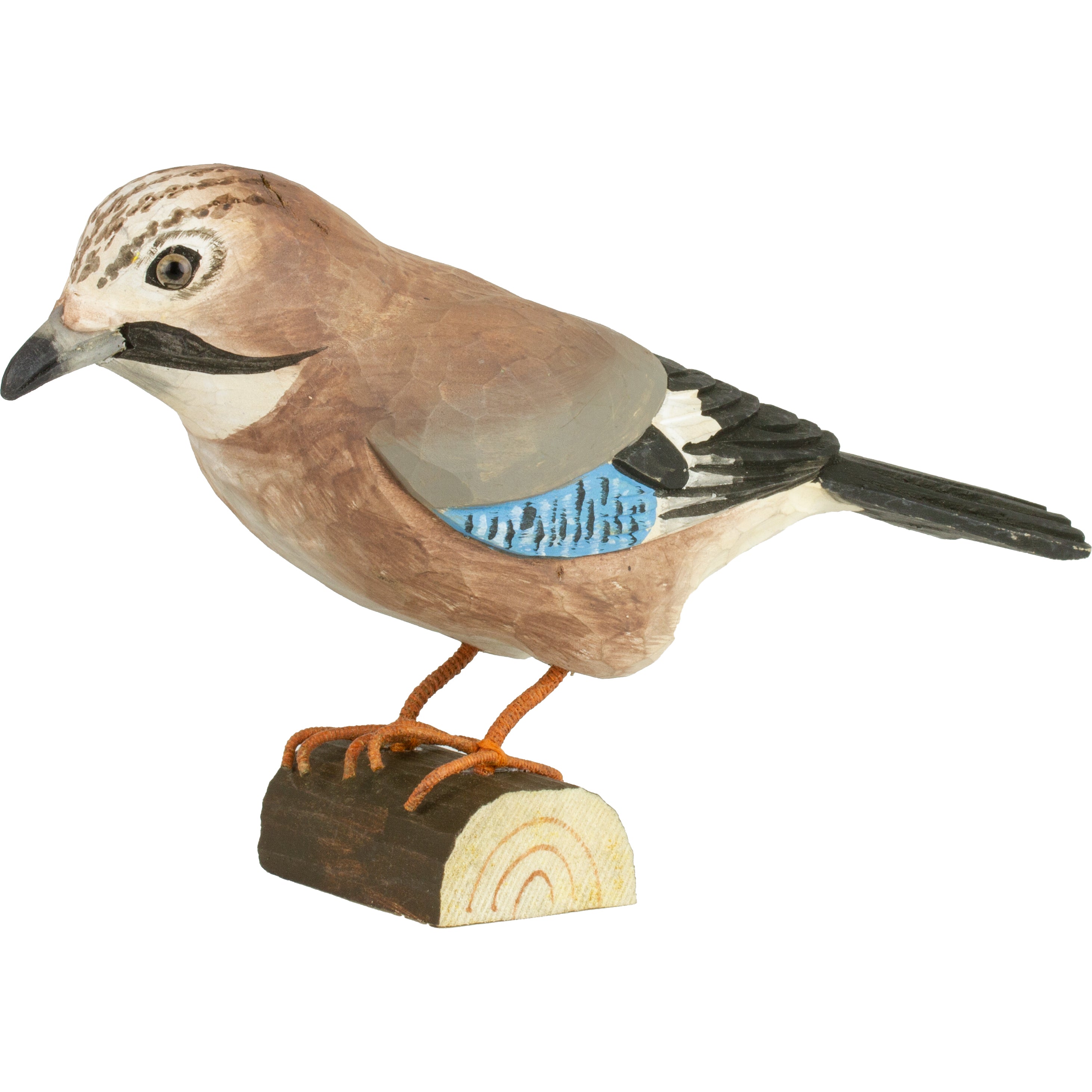 Skovskade DecoBird - Håndskåret Træfigur Af Wildlife Garden