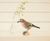 Skovskade DecoBird - Håndskåret Træfigur Af Wildlife Garden