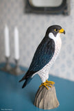 Vandrefalk DecoBird - Håndskåret Træfigur Af Wildlife Garden