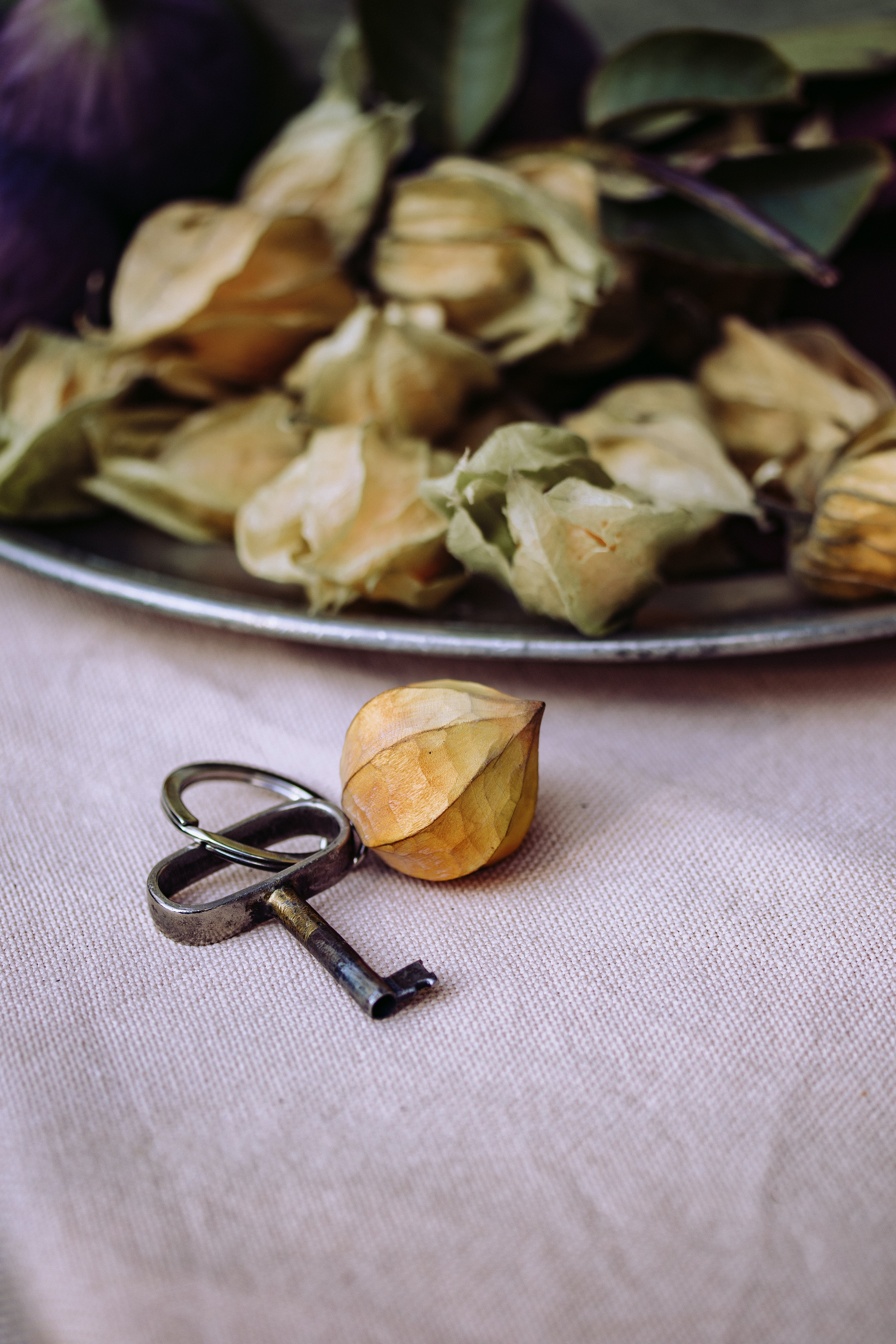 Nøglering - physalis