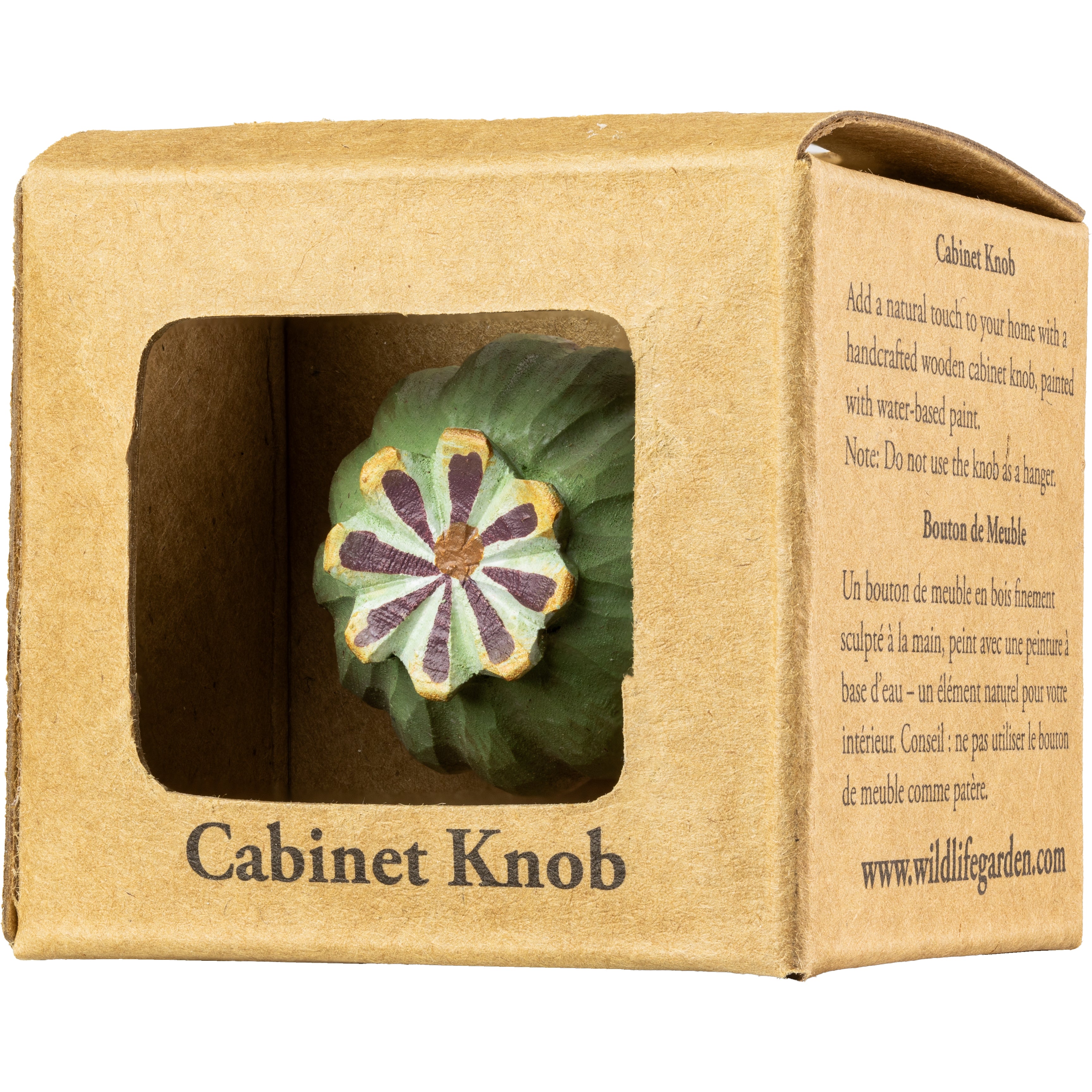Knop - Poppy Pod