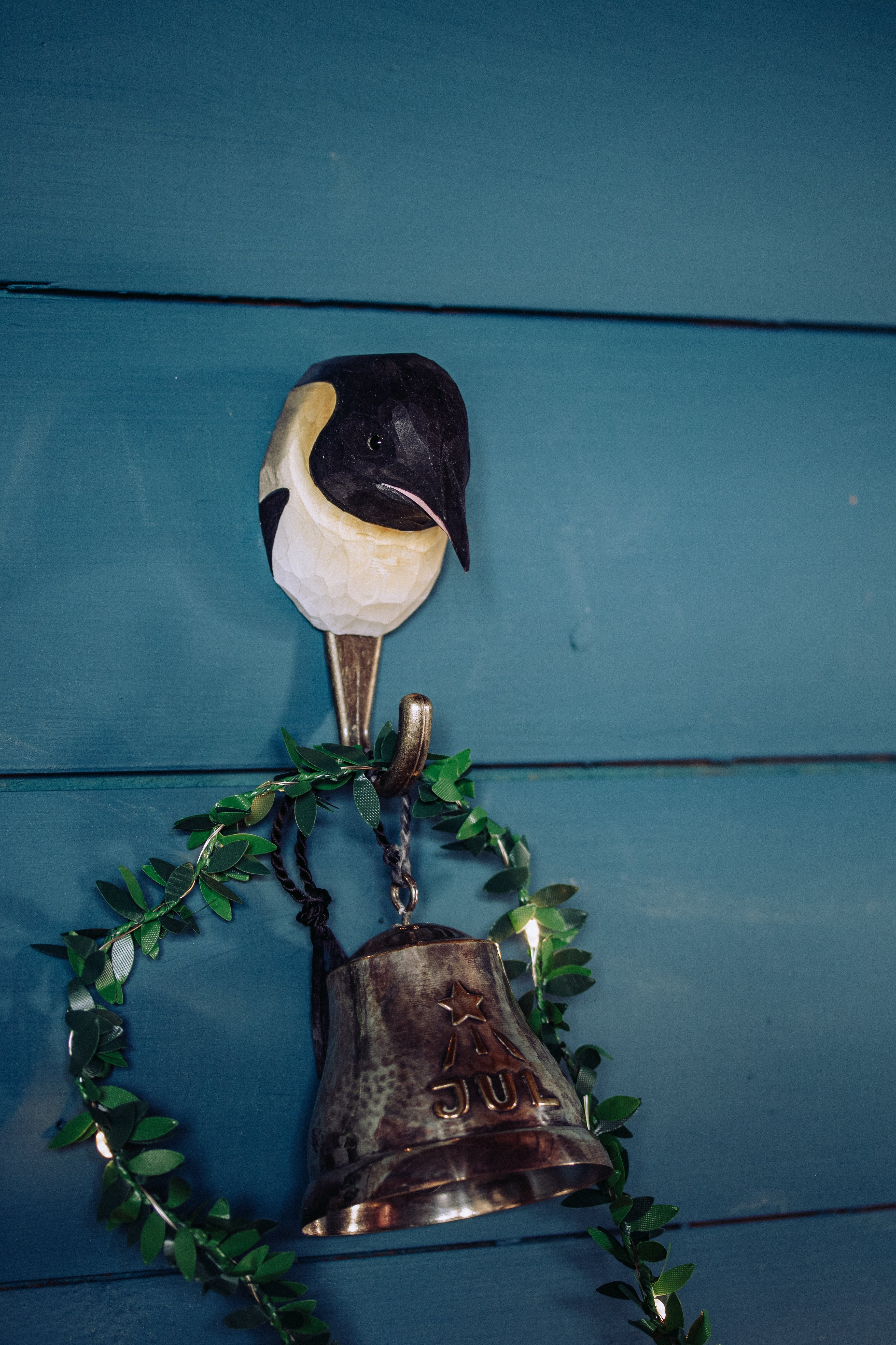 Pingvin Knage | Håndskåret Knage fra Wildlife Garden