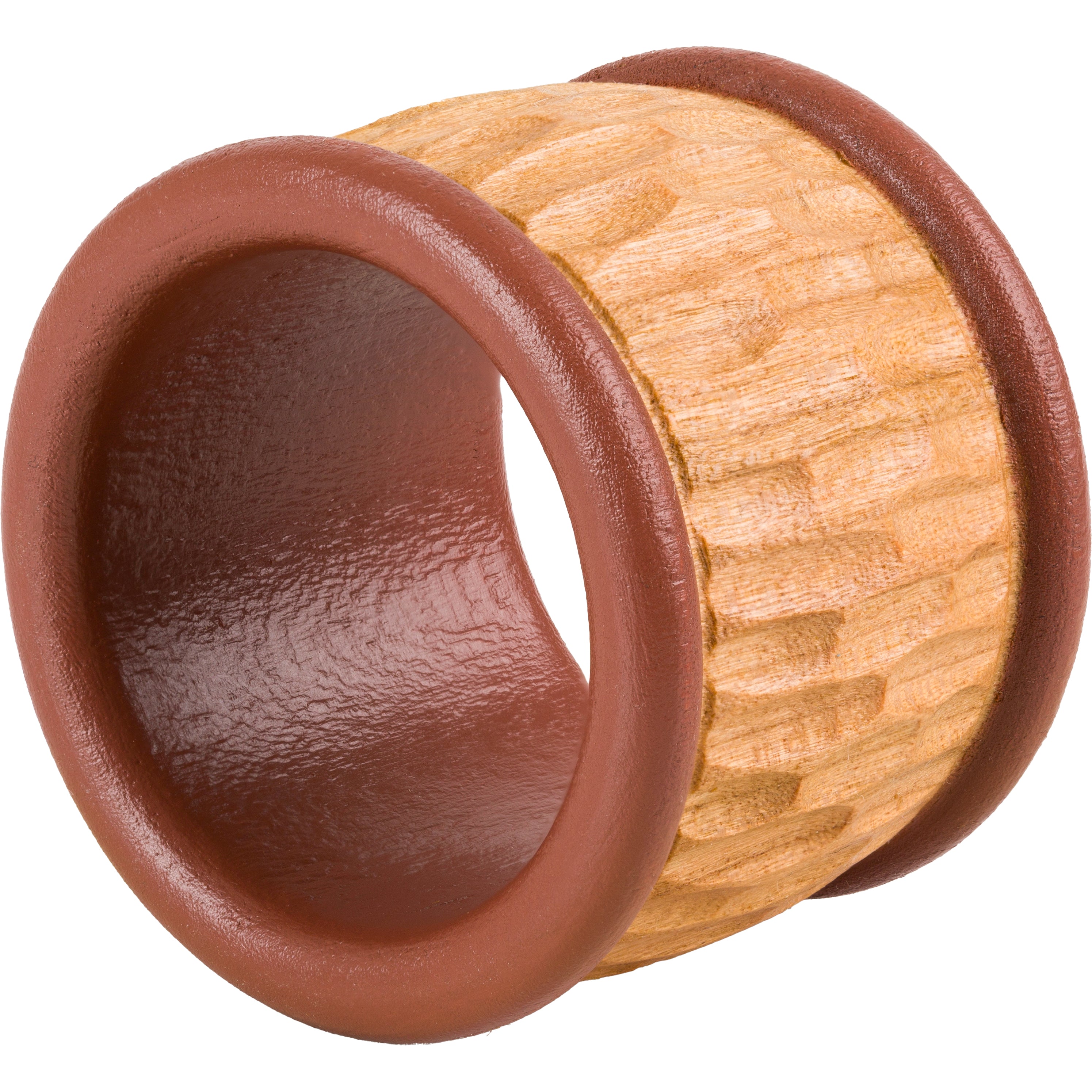 Servietring - Ripple Hazelnut