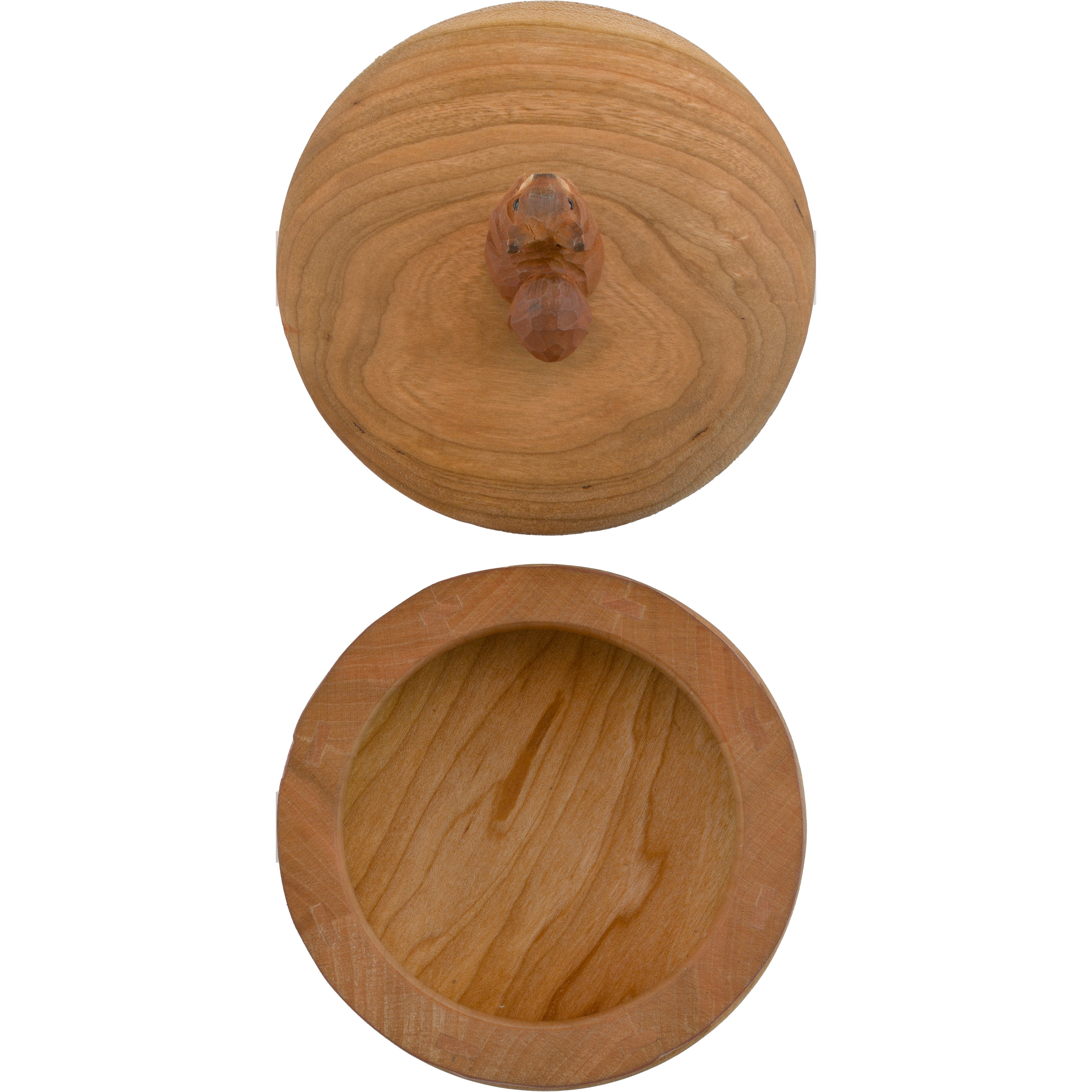 Trææske - Egern - Ø:110 mm H94 mm