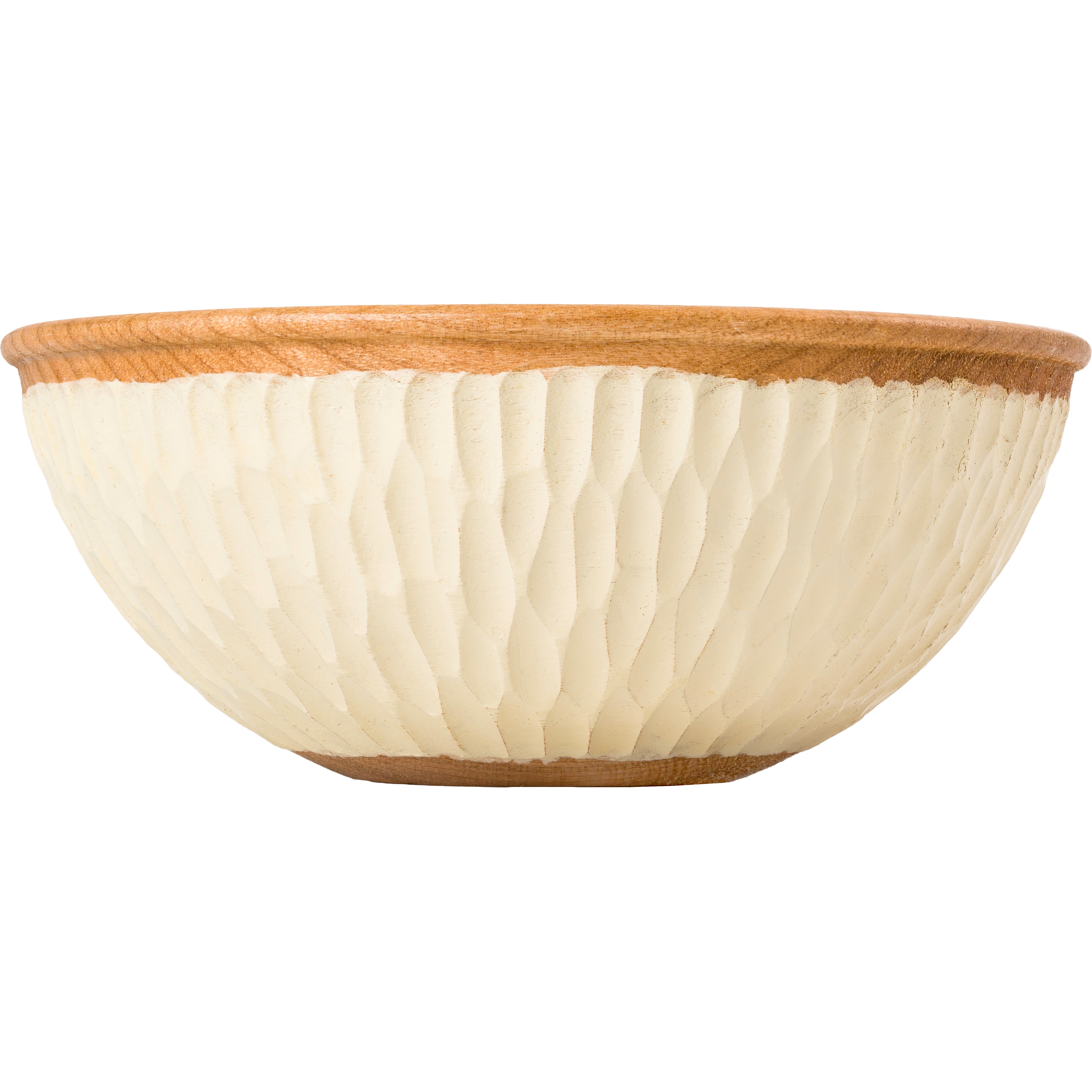Skål S Ø114 H48 mm - Ripple Sand