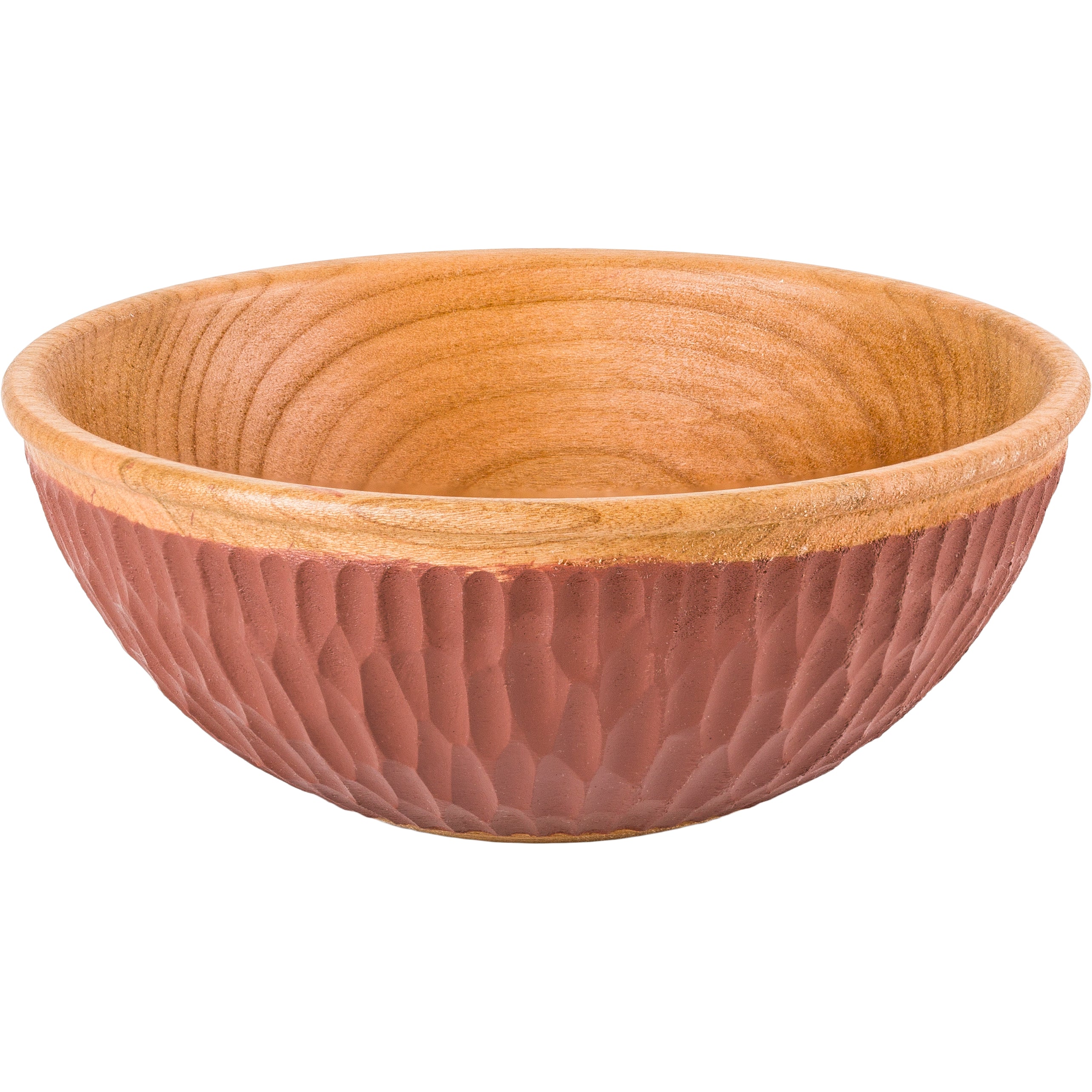 Skål S Ø114 H48 mm - Ripple Hazelnut