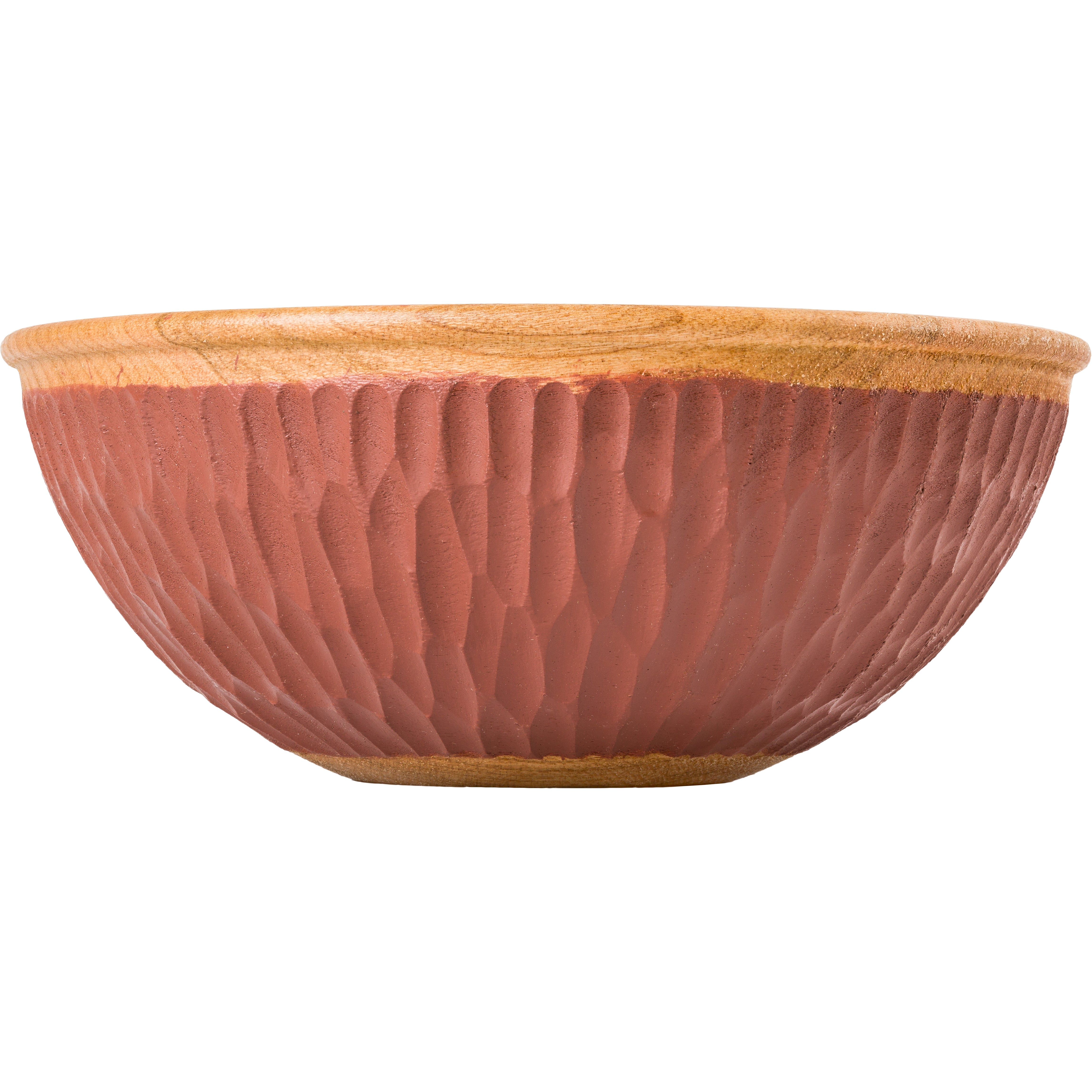 Skål S Ø114 H48 mm - Ripple Hazelnut