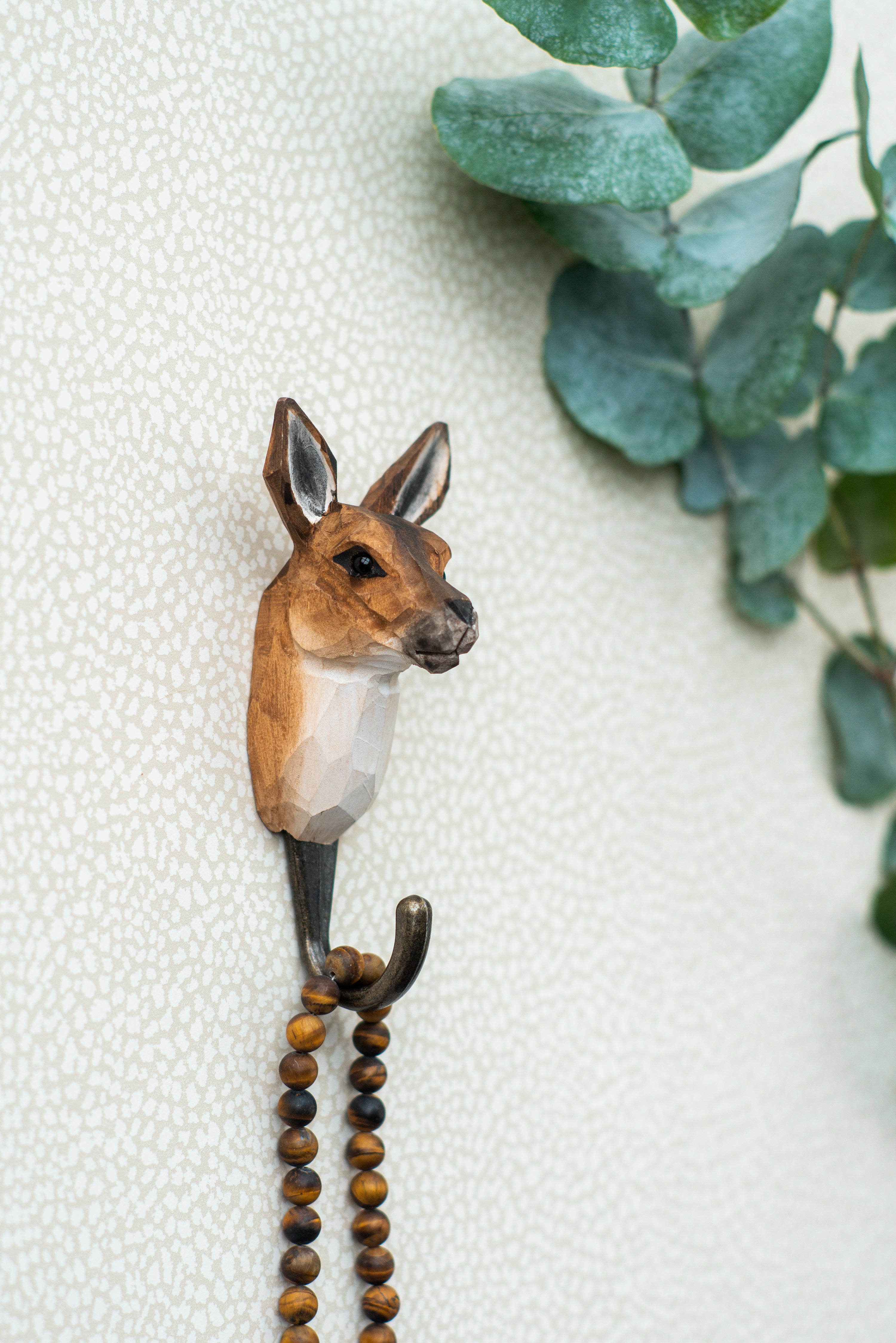 Kænguru knage | Håndskåret Knage fra Wildlife Garden