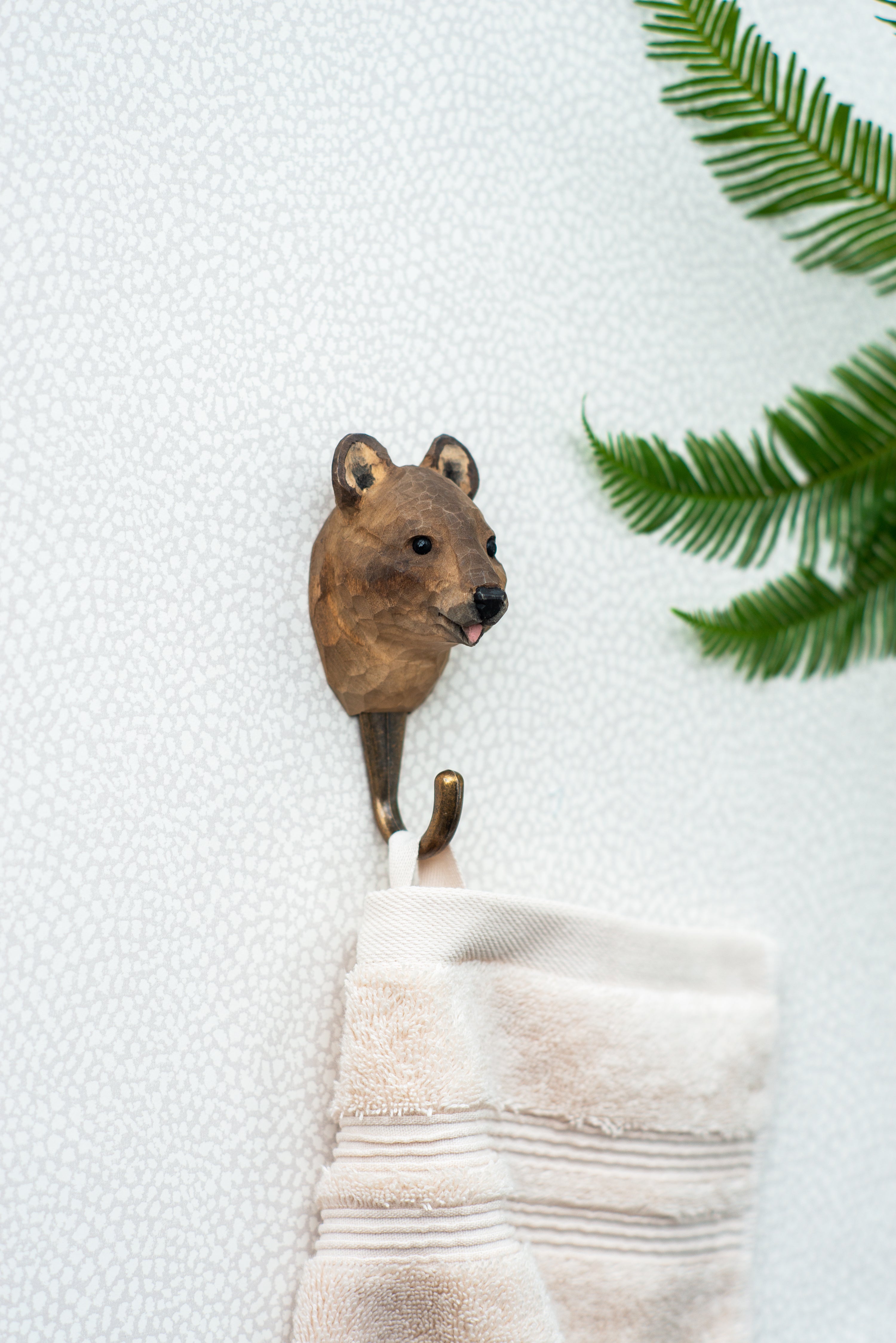 Quokka knage | Håndskåret Knage fra Wildlife Garden