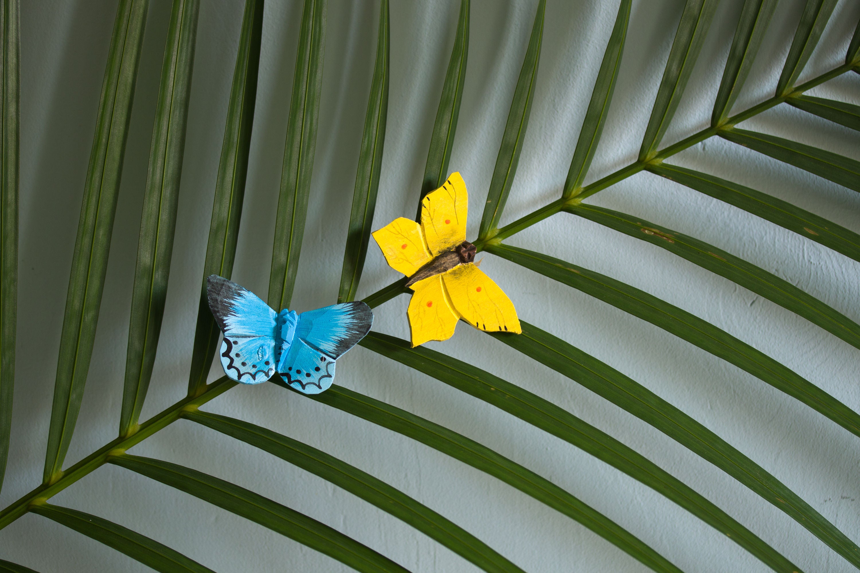 Citronsommerfugl Køleskabsmagnet