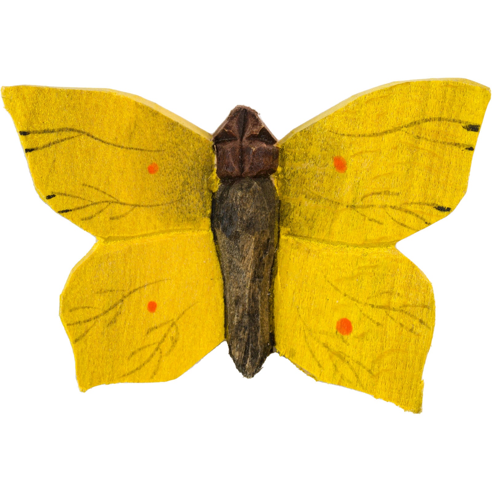 Citronsommerfugl Køleskabsmagnet