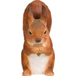Rødt egern - Håndskåret Træfigur Af Wildlife Garden