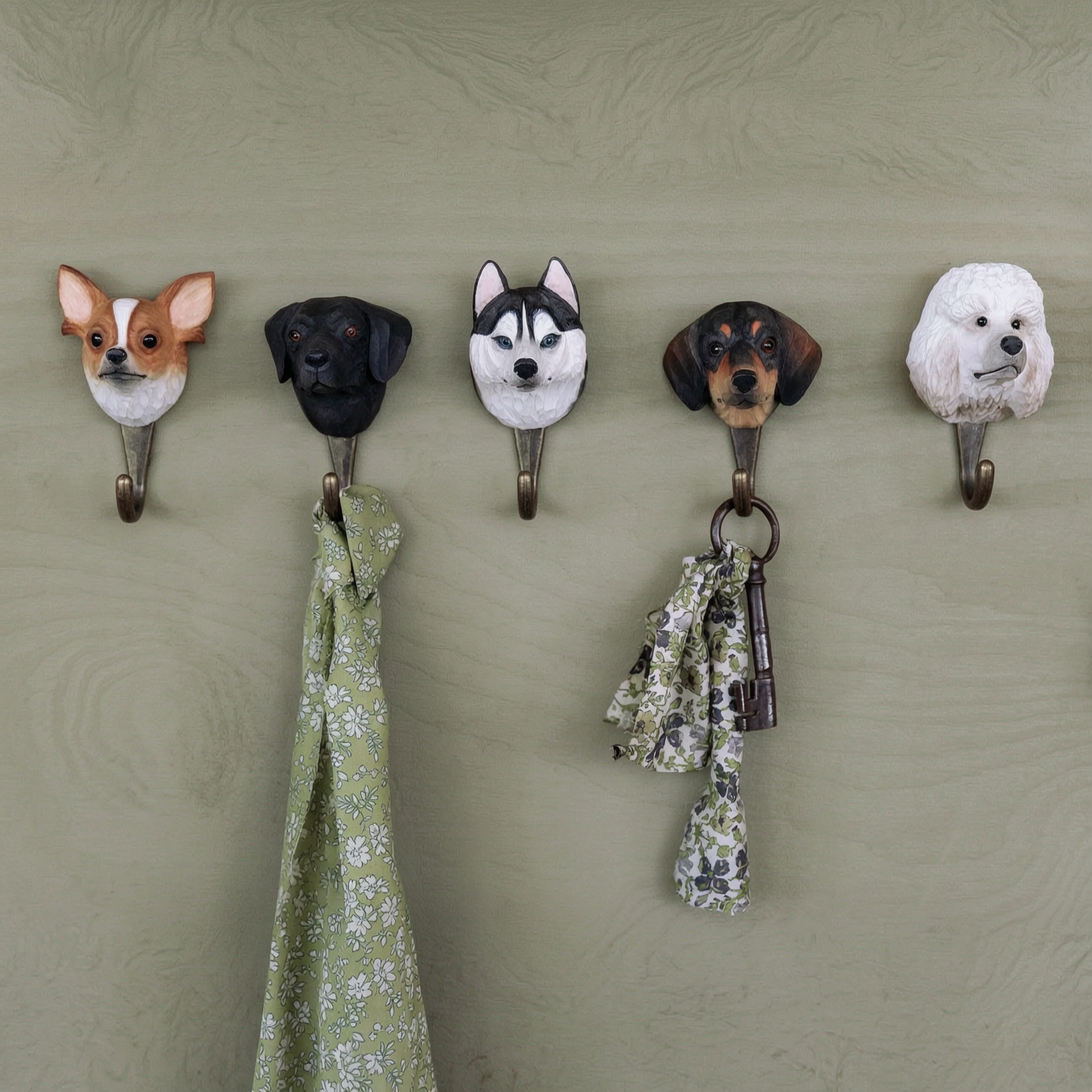 Hunde Garderobe (5 knager)