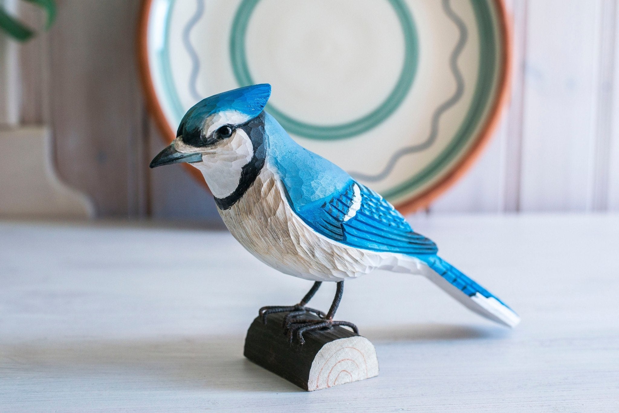 Blå skovskade DecoBird - NaturHandel.dk