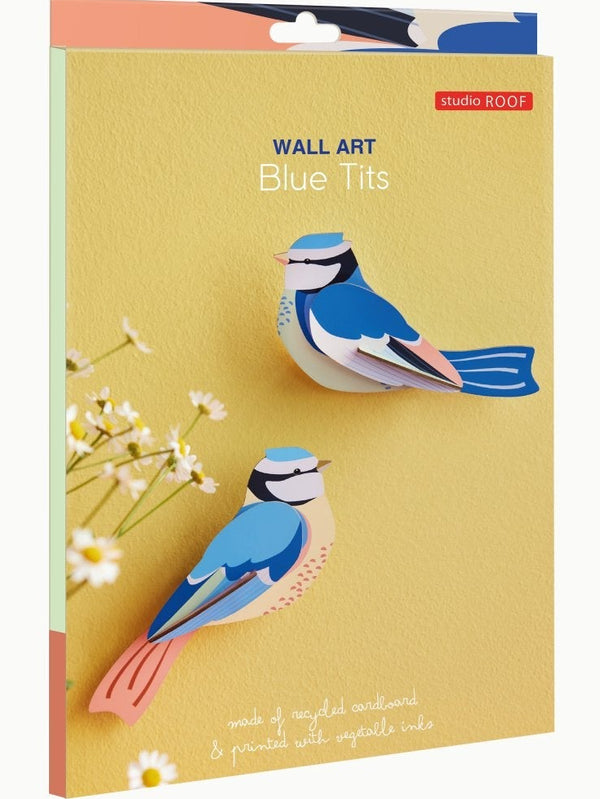 Blåmejser Wall Art - Studio ROOF - NaturHandel.dk