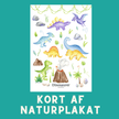 DINOSAURER A6 KORT - NaturHandel.dk