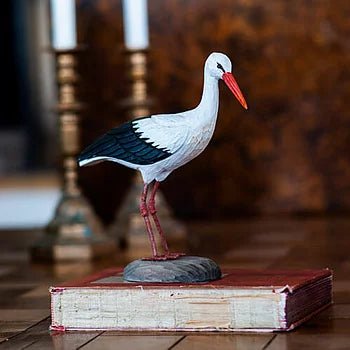 Hvid Stork DecoBird - NaturHandel.dk