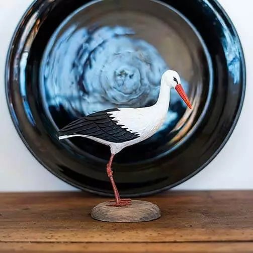 Hvid Stork DecoBird - NaturHandel.dk