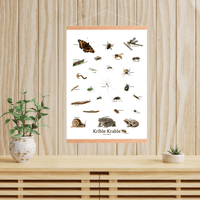 Krible Krable Plakat - NaturHandel.dk