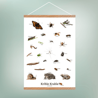 Krible Krable Plakat - NaturHandel.dk
