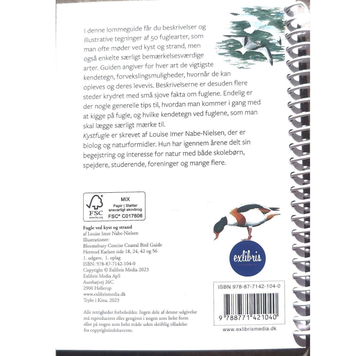 Lommeguide: Fugle ved kyst og strand - NaturHandel.dk