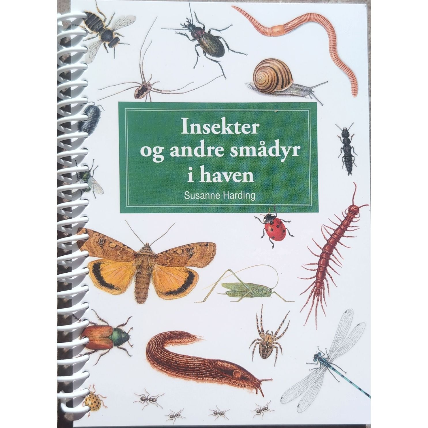 Lommeguide: Insekter og andre smådyr i haven - NaturHandel.dk