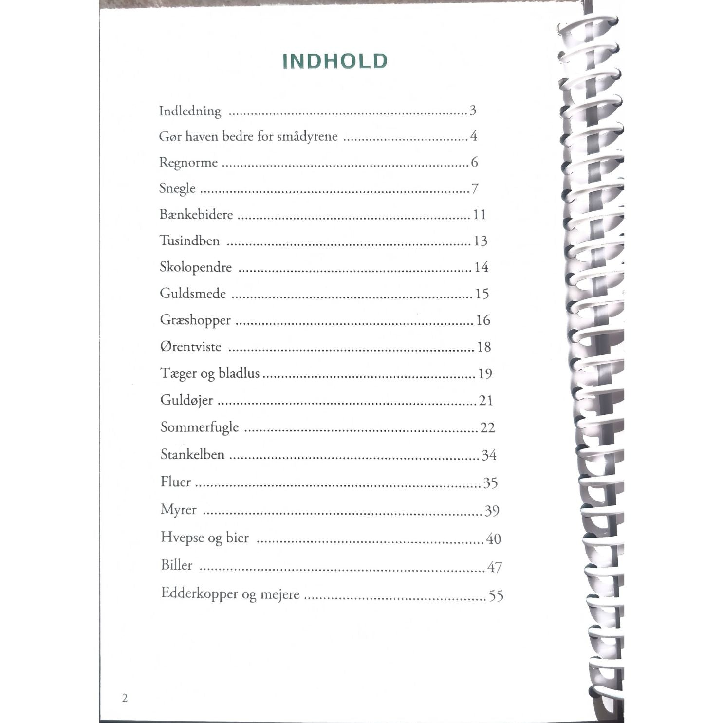 Lommeguide: Insekter og andre smådyr i haven - NaturHandel.dk