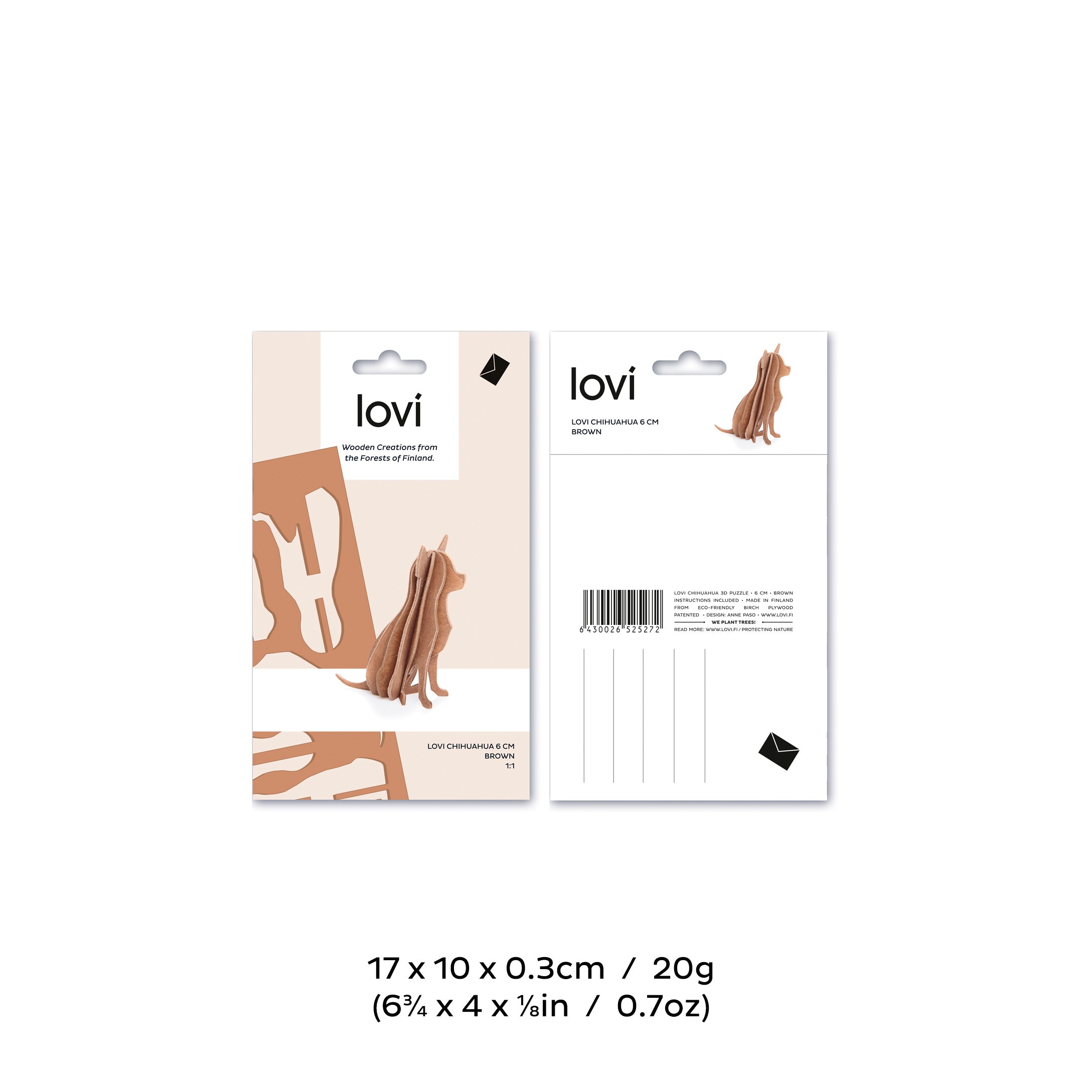 Chihuahua 6 cm - Lovi