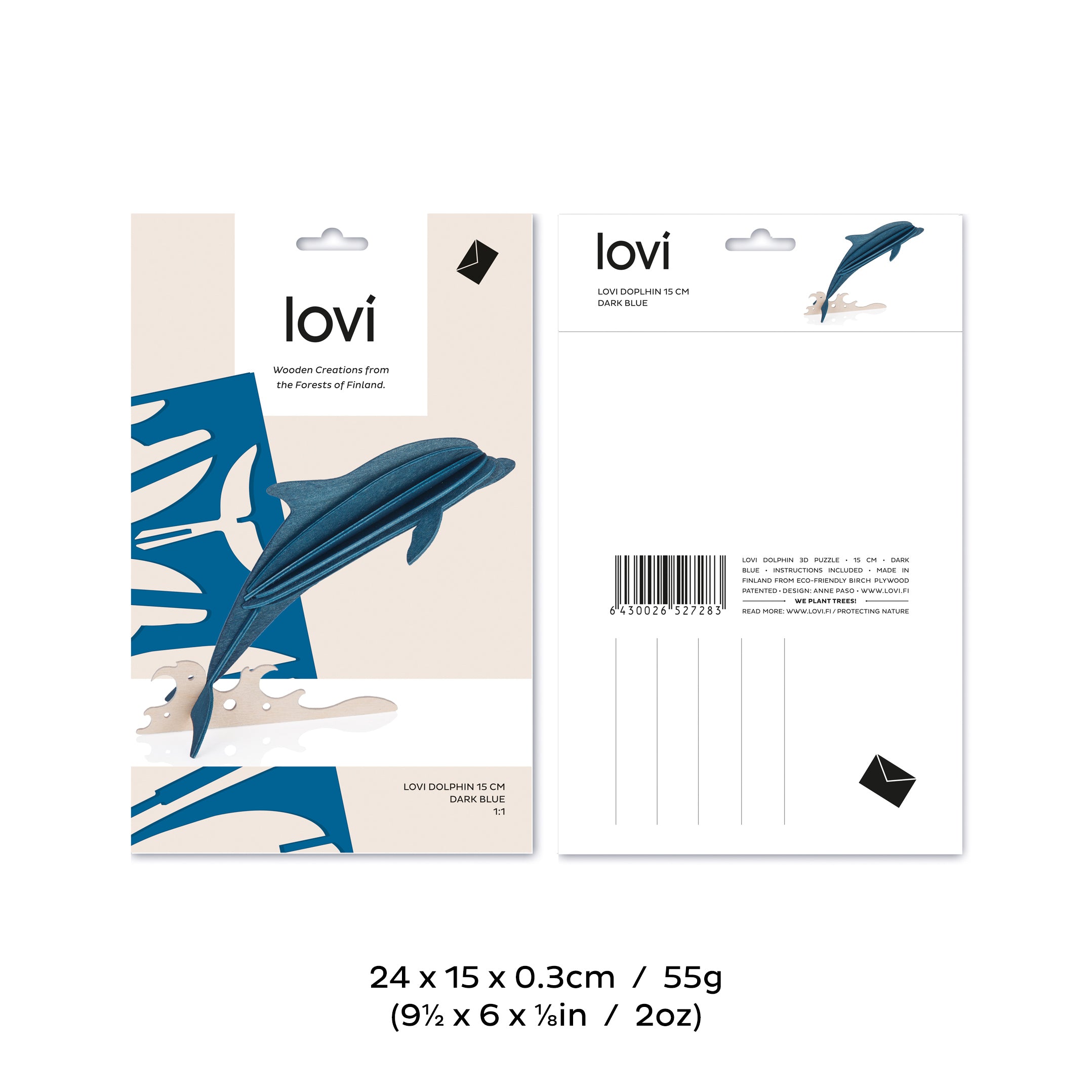 Delfin 15 cm - Lovi