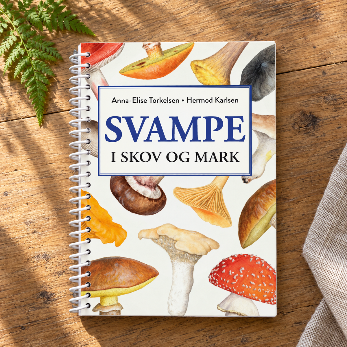 Svampe i skov og mark – lommeguide i naturlige omgivelser