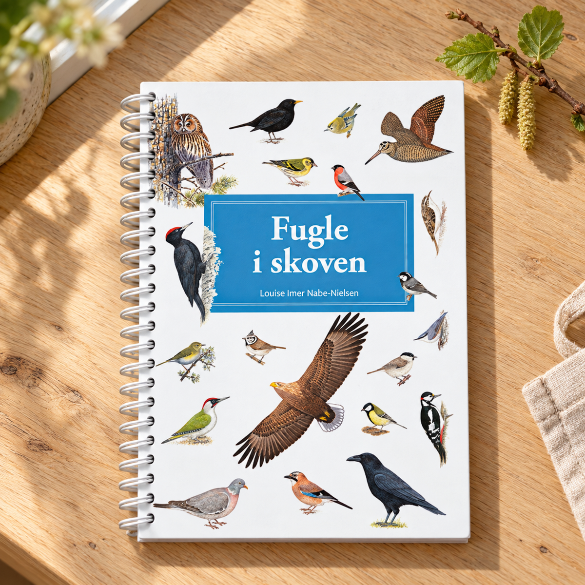 Fugle i skoven – lommeguide i naturlige omgivelser