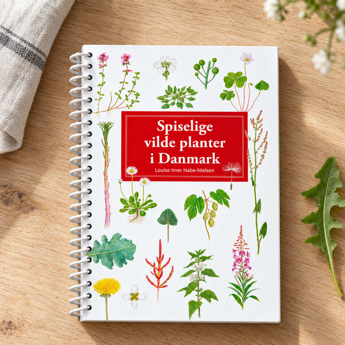 Spiselige vilde planter i Danmark – lommeguide i naturlige omgivelser