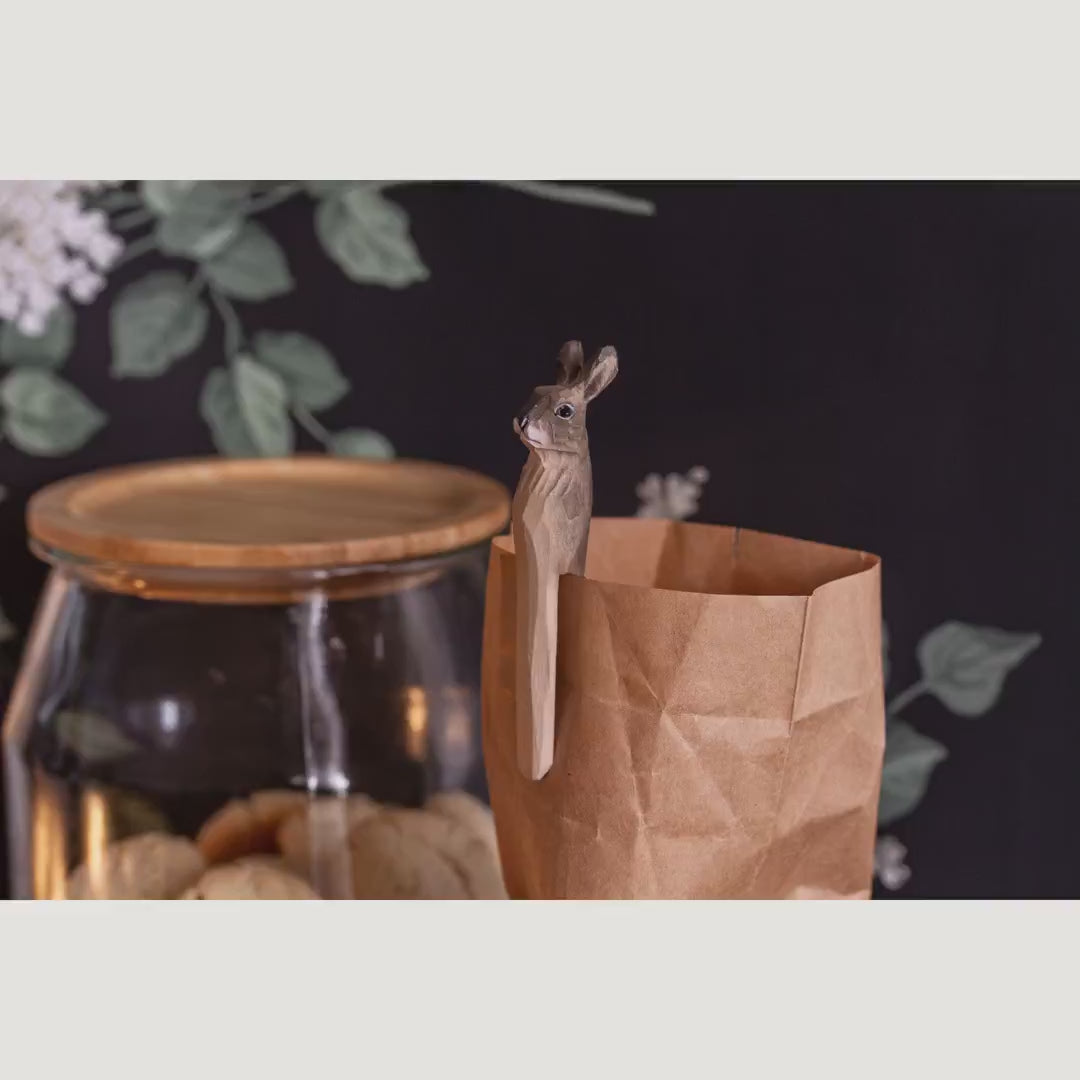 Indlæs video: Kanin – dekorativ klemme fra Wildlife Garden - Udgår