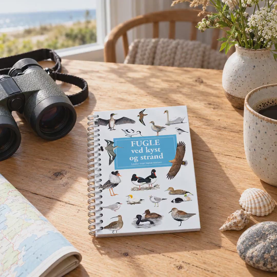 Indlæs video: Fugle ved kyst og strand – lommeguide