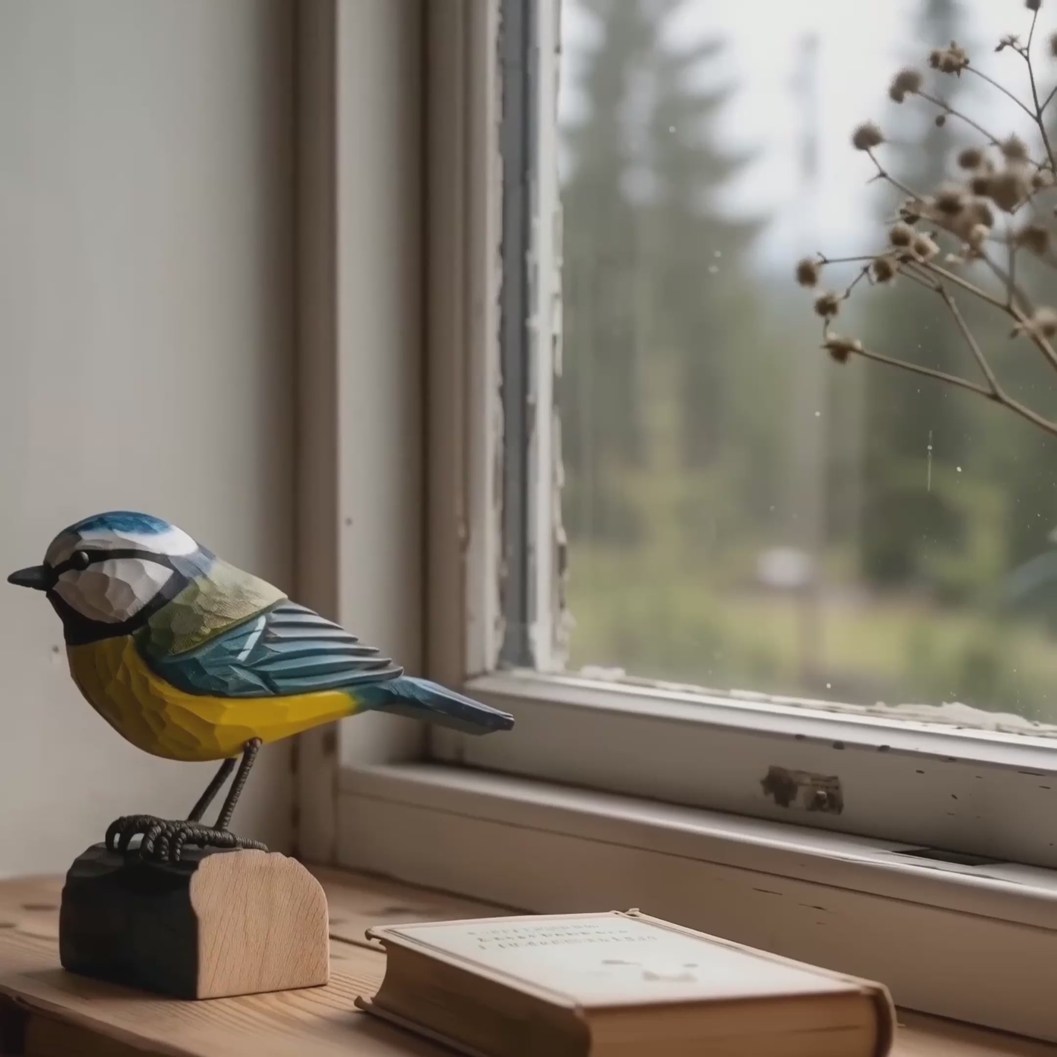 Indlæs video: Blåmejse