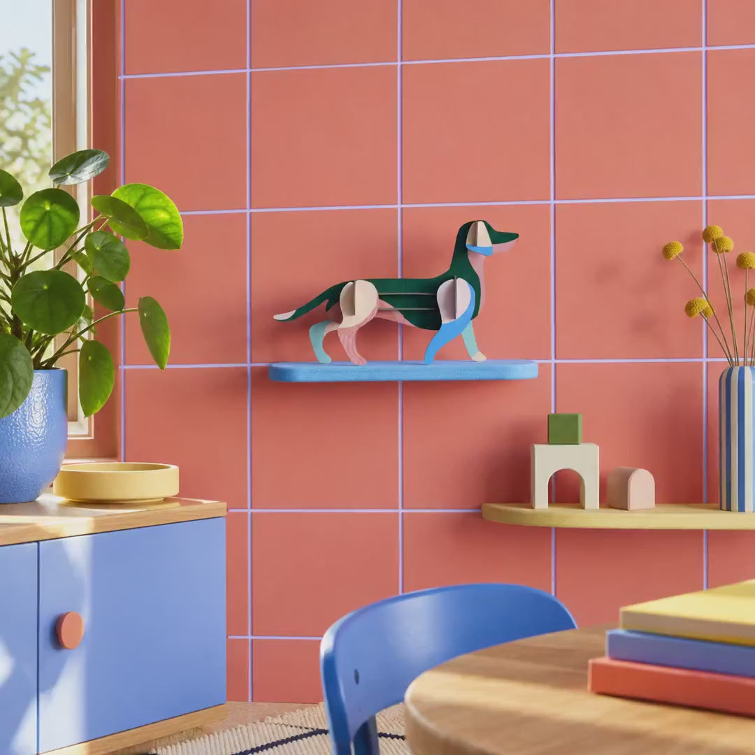 Indlæs video: Mister Oscar – 3D-figur fra Studio ROOF - Udgår