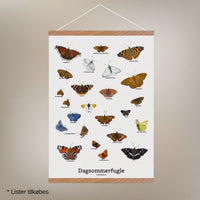 Sommerfugle Plakat - Ekskl. lister