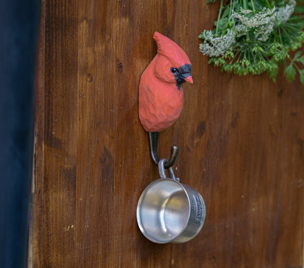 Rød Kardinal Knage - NaturHandel.dk