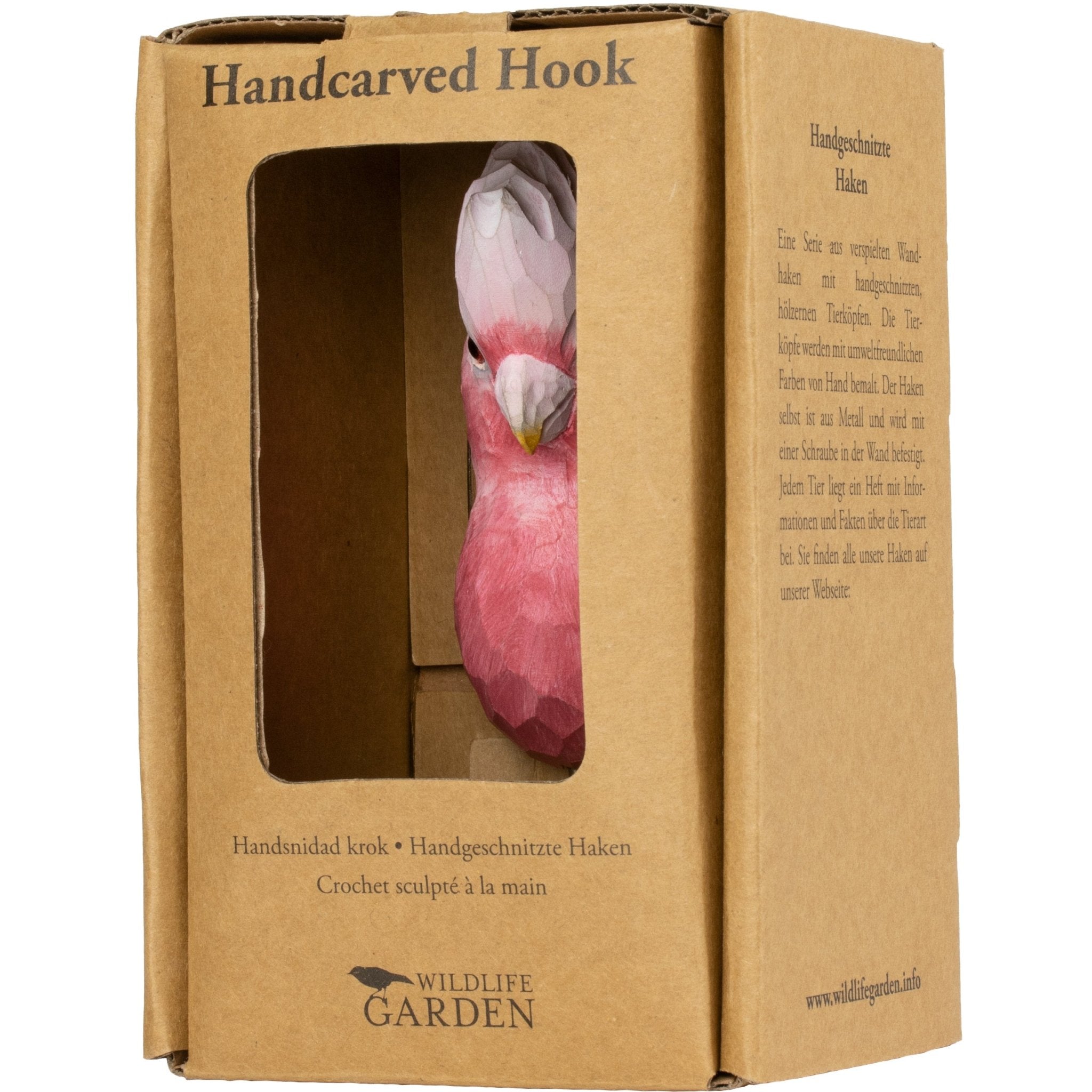 Rosa Kakadue Knage - NaturHandel.dk