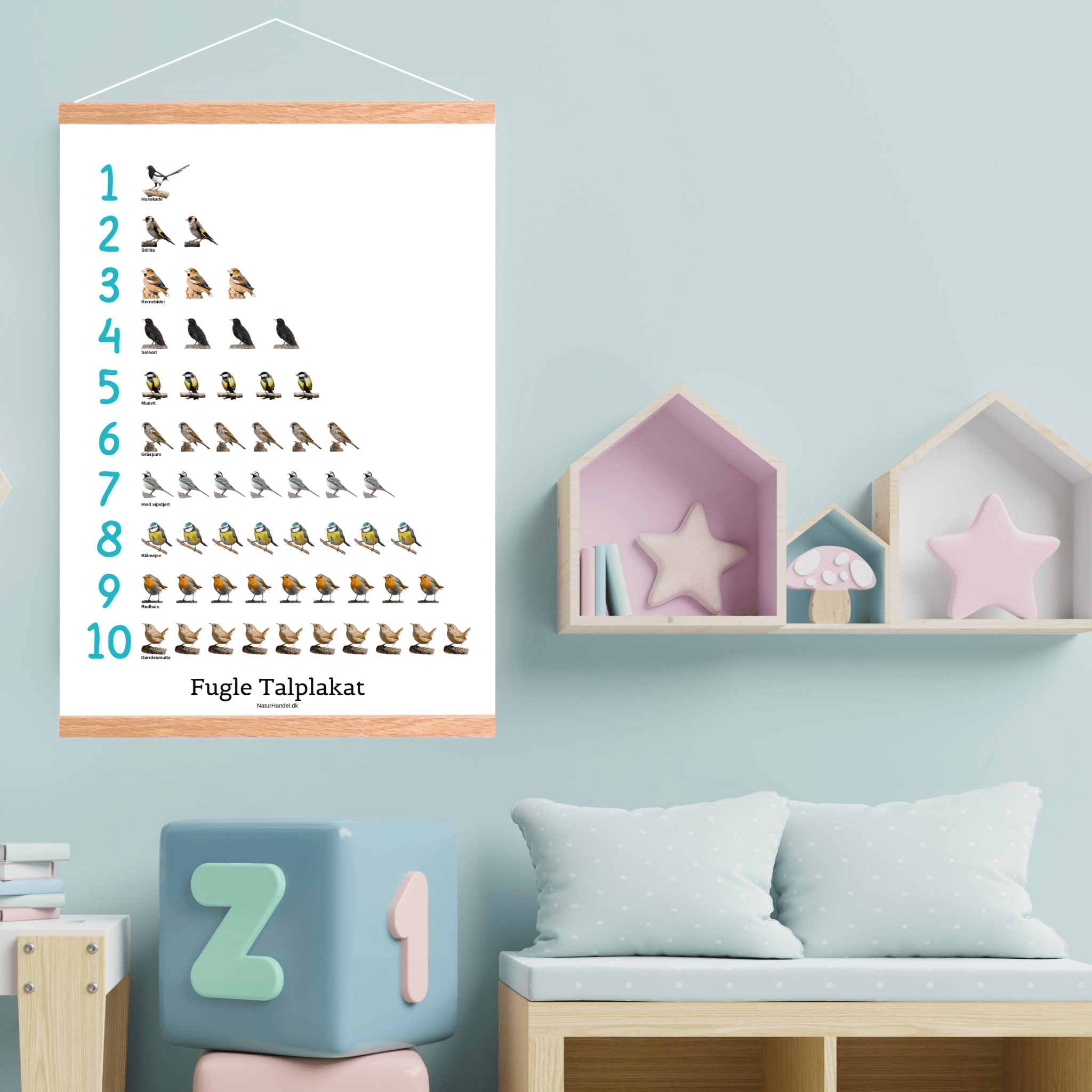 TalPlakat - Havens Fugle - NaturHandel.dk