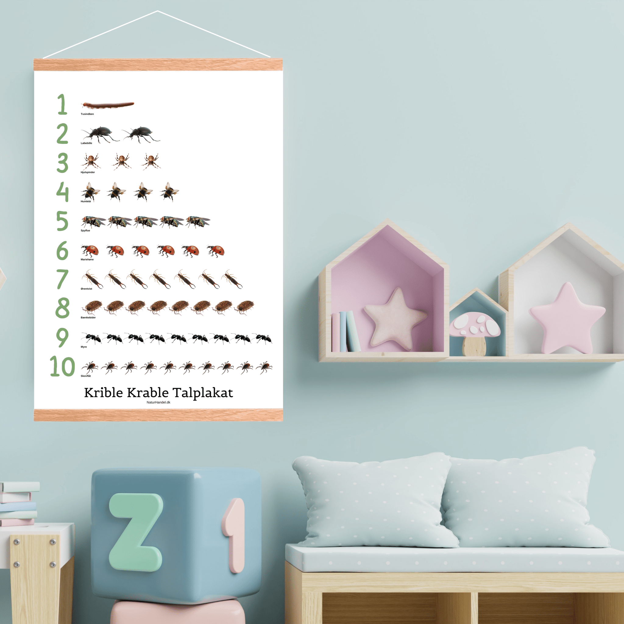 TalPlakat - Krible Krable - NaturHandel.dk